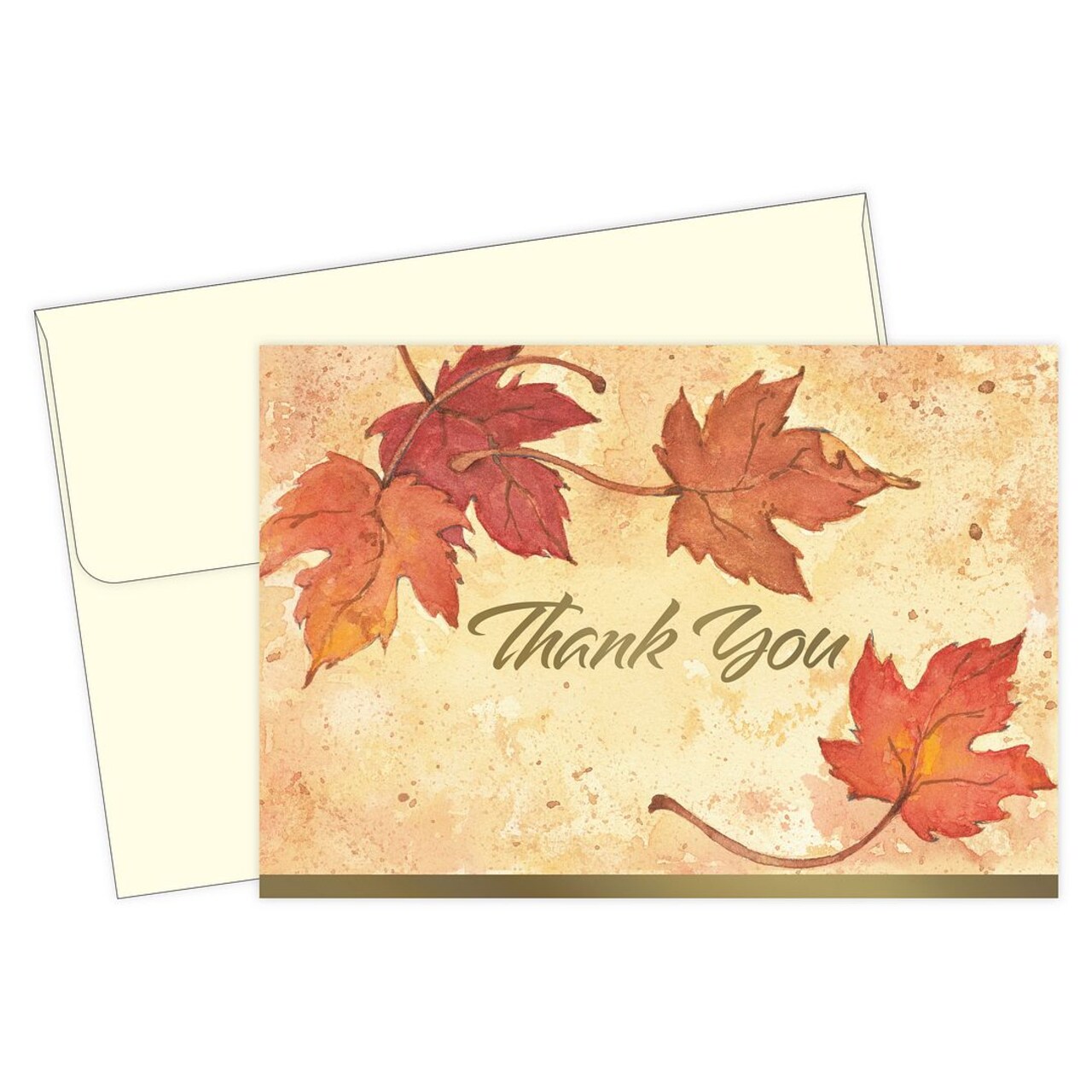 Great Papers! Fall Leaves Stationery Letterhead, 8.5" x 11", Inkjet and Laser Printer Compatible, 80 sheets